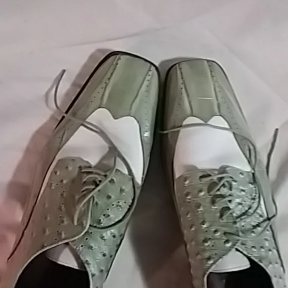 STACY ADAMS Green Mens Shoe Size 14M Shoe preowned